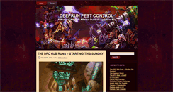 Desktop Screenshot of deeprunpestcontrol.co.uk